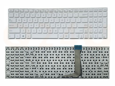 Asus VivoBook E502 E502SA E502NA E502MA series laptop toetsenbord, US - wit