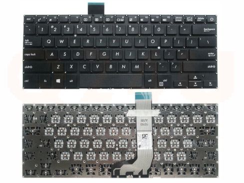 Asus Vivobook 14 X405 X405U X405UA X405UQ X405UR laptop toetsenbord, US - zwart