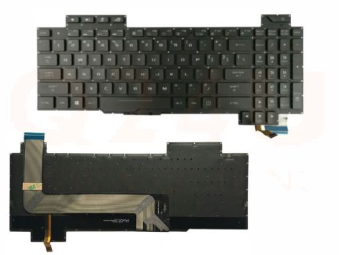 Asus ROG Strix GL503 GL703 Series laptop toetsenbord, US - zwart - RGB licht