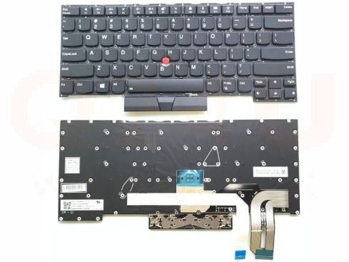 Lenovo Thinkpad P1 X1 Extreme 1st 2nd laptop toetsenbord, US - zwart - zonder licht