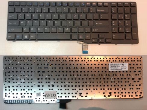 Fujitsu Siemens A556 AH556 series laptop toetsenbord, US - zwart