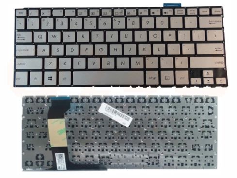 Asus ZenBook UX360 series laptop toetsenbord, US - zilver - 90NB0C01-R30US0