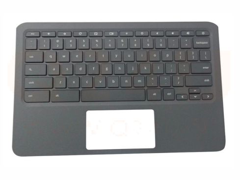 HP ChromeBook 11 G6 EE series laptop top case toetsenbord, US - zwart