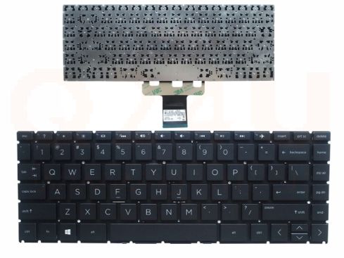 HP Pavilion 14-CE series laptop toetsenbord, US - zwart - zonder licht