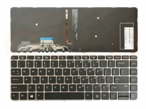 HP Elitebook Folio 1040 G3 series laptop toetsenbord - zwart - met licht