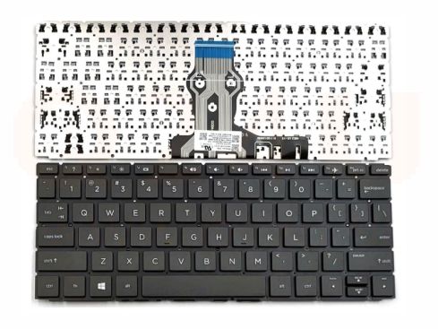 HP Pavilion X360 11-AD 11M-AD series laptop toetsenbord, US - zwart - met licht