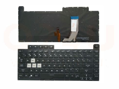 ASUS ROG Strix Scar III G512 G531 G531GT US toetsenbord - RGB licht