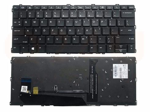 HP EliteBook X360 1030 G2 G3 G4 series laptop toetsenbord - 904507-001 - met licht