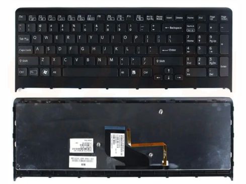 Sony Vaio VPC F2 VPC-F2 F21 F22 F23VPCF23Z1E series toetsenbord - zwart - licht