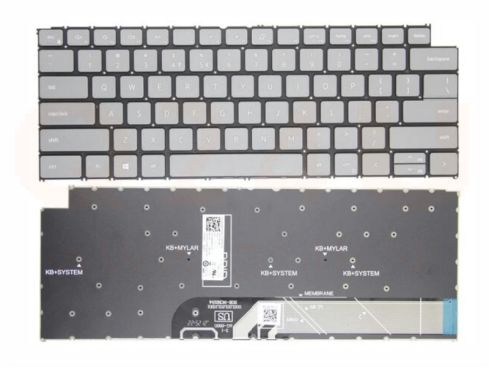 Dell Latitude 3420 Inspiron 13 5320 toetsenbord - grijs - zonder licht