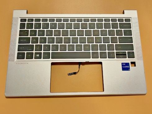 HP Probook 430 G8 - top case - US toetsenbord - zilver - zonder licht - M49527-001