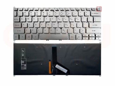 Acer Swift 3 SF314-42 swift 5 SF514-51 series US toetsenbord zilver - licht