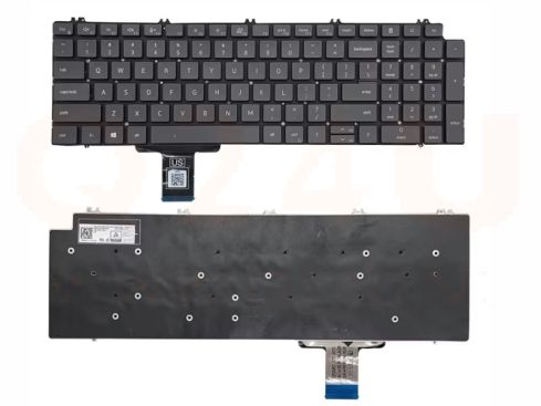 Dell Precision 7750 7770 7550 7760 3570 3571 7560 US qwerty toetsenbord, zonder licht