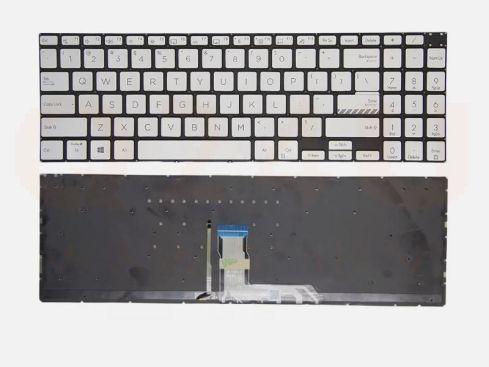 Asus VivoBook Pro M3500 K3500 M6500 series US QWERTY toetsenbord - zilver