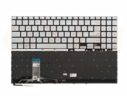 Asus Vivobook ASUS X1603Z X1603ZA X1605V M1603Q M1503Q M1502 M1502Z US toetsenbord - licht - zilver