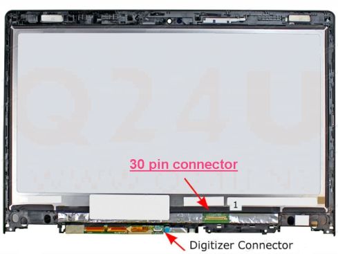 Lenovo YOGA 700-14ISK 14 inch touchscreen - 5D10H35588 - 1920 x 1080 - 30 pin