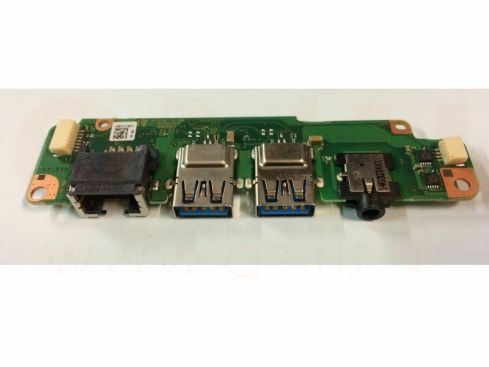 Toshiba Tecra Z40 Series Audio Jack, Ethernet, USB Board FAMXUS2 A3672A - gebruikt