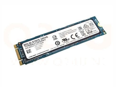 Toshiba SSD 128 GB M.2-2280 THNSNJ128G8NY - gebruikt