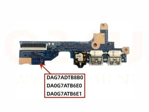 HP Pavilion 14-CE audio, USB, power board - DAG7ADDTB8B0