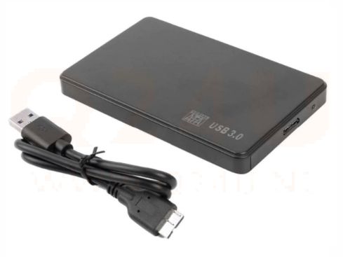 USB3.0 2,5 inch Sata HD behuizing met kabel