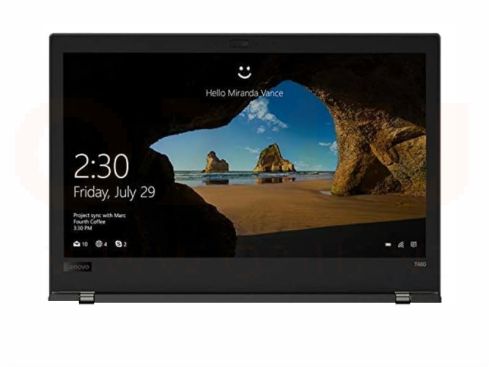 Lenovo ThinkPad E480 E485 E490 E495 scherm met behuizing en scharnieren - gebruikt