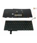 Apple MacBook Pro A1297 series laptop toetsenbord, US - zwart