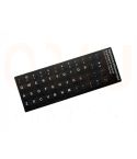 Toetsenbord US qwerty stickers