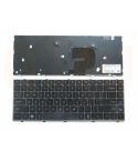 HP ProBook 4340s 4341s series laptop toetsenbord, US - zilver - met frame