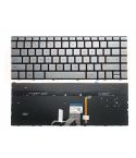 Hp Spectre X360 13-AC 13- AG 13-AD 13-W US qwerty toetsenbord - zilver - licht