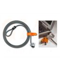 Kensington kabelslot met sleutel en geharde 180 cm kabel